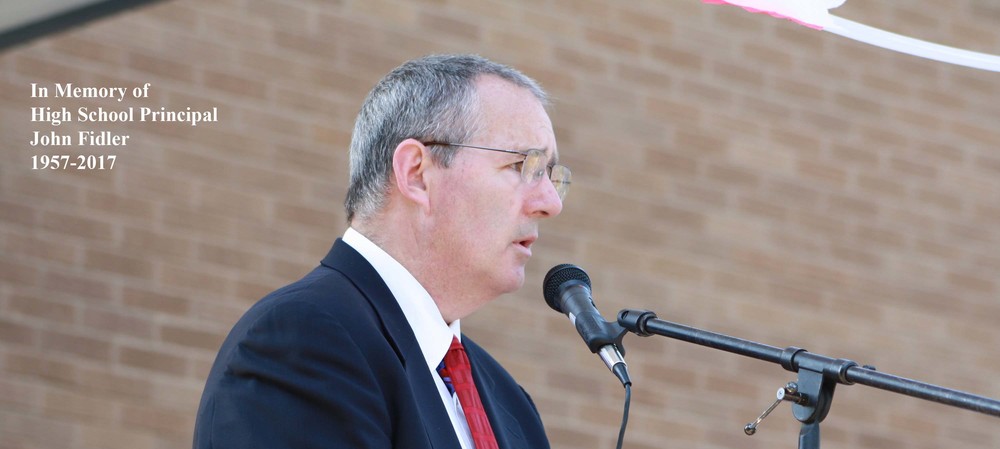 In Memory of High School Principal John Fidler (1957-2017)